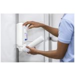 TORK Sıvı Sabun Dispenseri Beyaz Kullanım