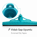 Mulpex çekpas vidalı sap uyumlu kullanım