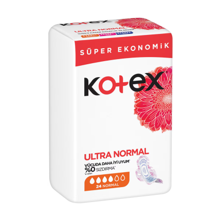 Kotex Ultra Normal Hijyenik Ped 24'lü süper ekonomik paket