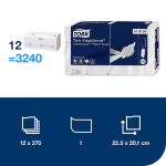 Tork PeakServe Sürekli Kağıt Havlu H5 Beyaz Advanced 3240 Yaprak (100589) - Görsel 5