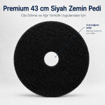 Mulpex Premium 43 cm Siyah Zemin Pedi – Cila Sökme ve Ağır Temizlik Pedi - Görsel 4