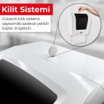 Mulpex Sensörlü Fotoselli Otomatik Kağıt Havlu Makinesi 21 cm Beyaz - Görsel 4