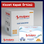 Mulpex Klozet Kapak Örtüsü 250 Adet %100 Selüloz 42x36 cm - Görsel 2