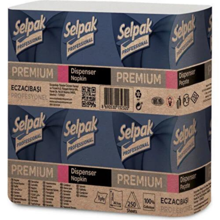 Selpak Professional Premium dispenser peçete 24x26,5 cm 250 yaprak