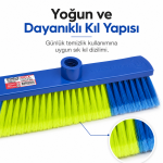 Doğuş Fırça 24 cm Yer Fırçası Vidalı Sap Uyumlu – 20002 - Görsel 5