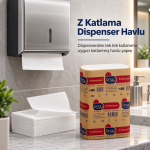 Linay Ultra Soft Z Katlama Dispenser Havlu 2 Katlı 200 Yaprak 12 Paket - Görsel 4