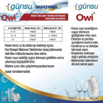 Günsu Owi Endüstriyel Bulaşık Makinesi Tableti 40 Adet – Tezgah Altı Bulaşık ve Bardak Yıkama Makineleri İçin - Görsel 7